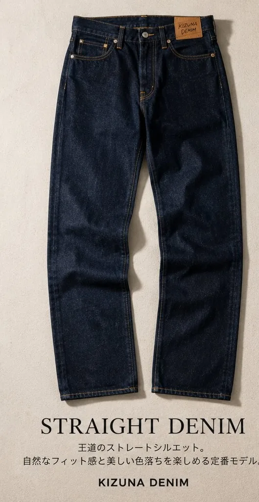 KIZUNA 01 Straight — ジーンズ商品写真